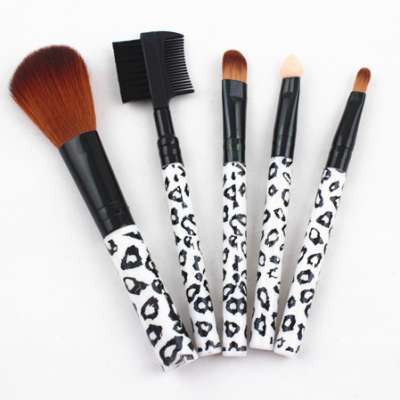 5pcs Mini Travel Makeup Brush Set, Travel Makeup Brush Set, Cosmetic Brush Set